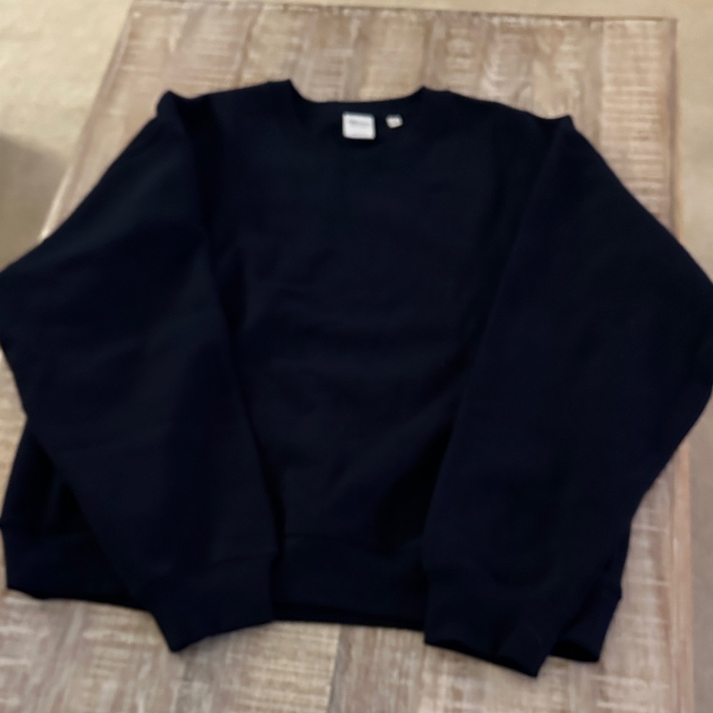 Aritzia Cozy Sweatfleece Boyfriend Crewneck